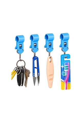 Sunup Sn-38119 Yuvarlak Kelepçe Askı 80x12x18mm 4'lü Paket