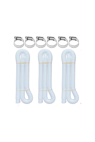 Havuz Hortumları, Intex Pompa Modeli 607, 637 İçin 6 Metal Kelepçe İle Birlikte