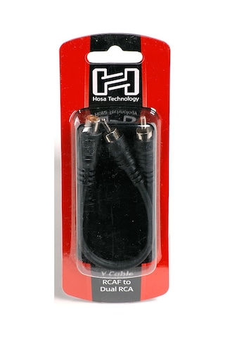 Hosa Technology Yra-105 15 Santim Rca Dişi - Dual Rca Erkek Y