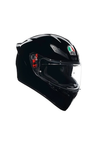 Agv K1 S Kapalı Motosiklet Kaskı Parlak Siyah