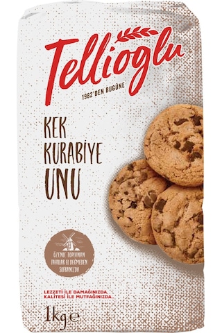 Tellioğlu Kek Kurabiye Unu 1 KG Tellioğlu Kek Kurabiye Unu 1 KG