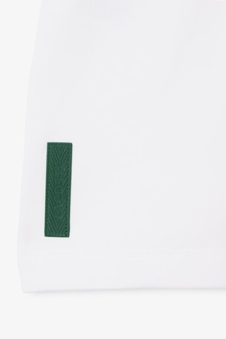 Lacoste Women's Cotton Jersey Shorts Kadın Pamuklu Şort Beyaz Beyaz