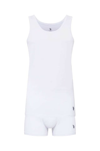 U.S. Polo Assn. U.s Polo Assn. 80088 Erkek Atlet Boxer Set-beyaz Beyaz