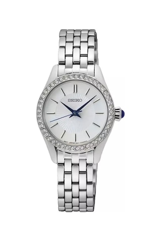 Seiko Sur539p1 Bombeli Hardlex Cam 10 Atm Kadın Kol Saati Renkli