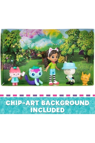 Gabby's Dollhouse Gabby, Pandy Paws İle Kamp Ateşi Seti 6067225