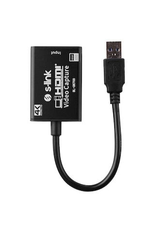 S-lınk Sl-uh700 4k Hdmı To Usb 3.0 Video Yakalayıcı Capture Card Ps4 - Xbox