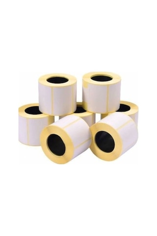 Termal Etiket Sarı 50 60