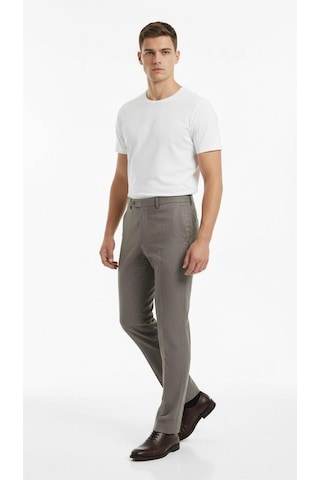 Plus Scorpion Erkek Kumaş Pantolon Slim Fit Siyah, Lacivert, Bej, Açık Gri, Antrasit, Vizon Esnek Rahat Klasik Pantolon Antrasit
