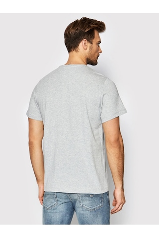 Tommy Hilfiger Tommy Hılfıger Erkek T-shırt Dm0dm09598-p01 Dm0dm09598-p01 Gri Gri