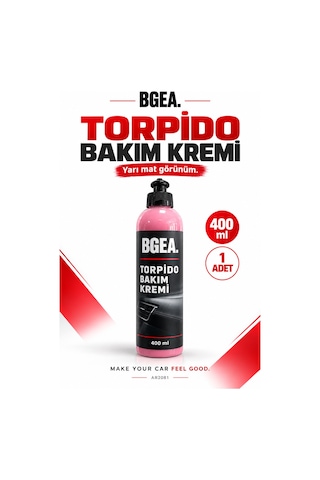Bgea Torpido Bakım Kremi 400 Ml Yarı Mat Görünüm
