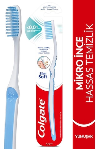 Colgate Slim Soft Mikro İnce Diş Fırçası Soft