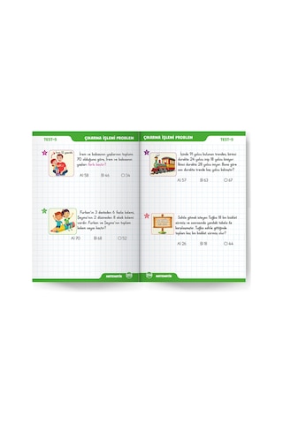 2. Sınıf Etkinlikli Soru Bankası Matematik 1. Kitap