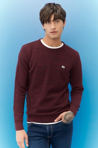 Lee Erkek Kazak Bordo L212149810 L212149 Regular 24kmc8000074 Mc80058 Bordo