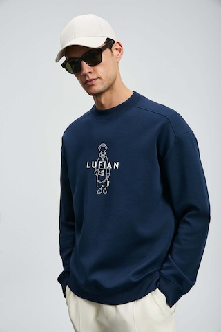Lufian Simba Lacivert Erkek Sweatshirt 112030175 Lacivert