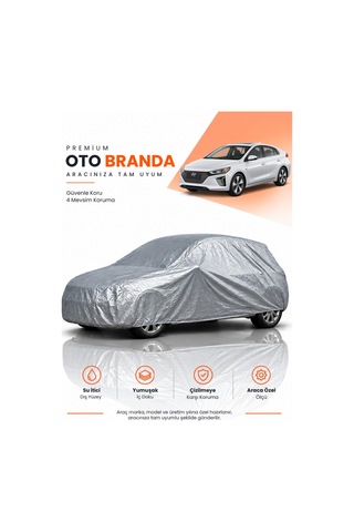 Hyundai İoniq 2016-2022 Hatchback Uyumlu Araba Brandası Oto Branda Araba Örtüsü Araç Çadırı