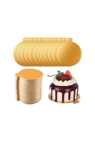 Gold Pasta Altlığı Kalın 11 Cm 50 Adet Diğer