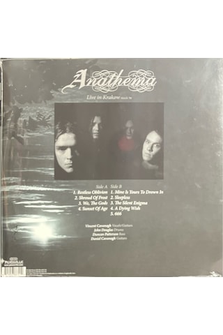 Anathema A Vision Of A Dying Embrace Lp Plak
