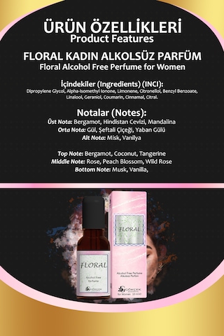 Gökçek Şifa Ms. Floral Kadın Parfüm 10 ML