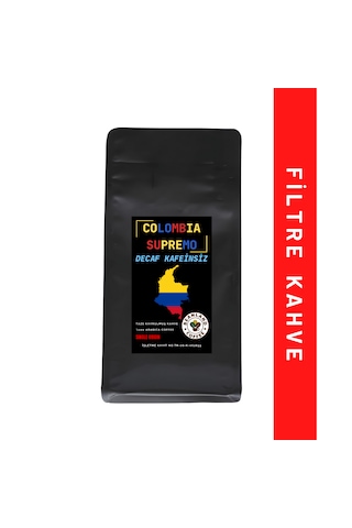 Beanland Coffee Decaf Kafeinsiz Colombia Supremo Filtre Kahve 100 G