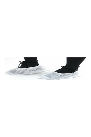 Nonwoven Tela Beyaz Galoş 1000 Adet (500 Çift)