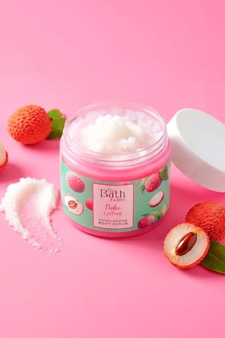 Nemlendirici Ve Arındırıcı Vücut Peelingi - Liçi Aromalı 300gr