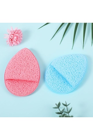 Mucit Home Yüz Temizleme Peeling Süngeri Parmak Geçmeli Yüz Temizleme Sünger