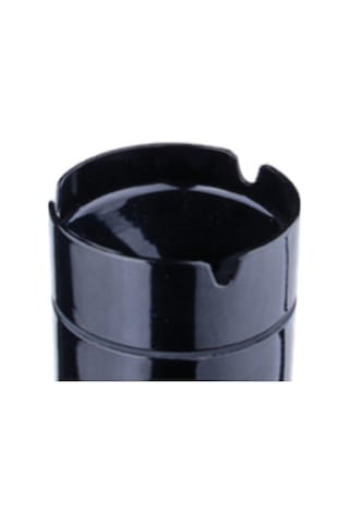 Zethome Paslanmaz Çelik Kokusuz Küllük Cafe Küllük Siyah