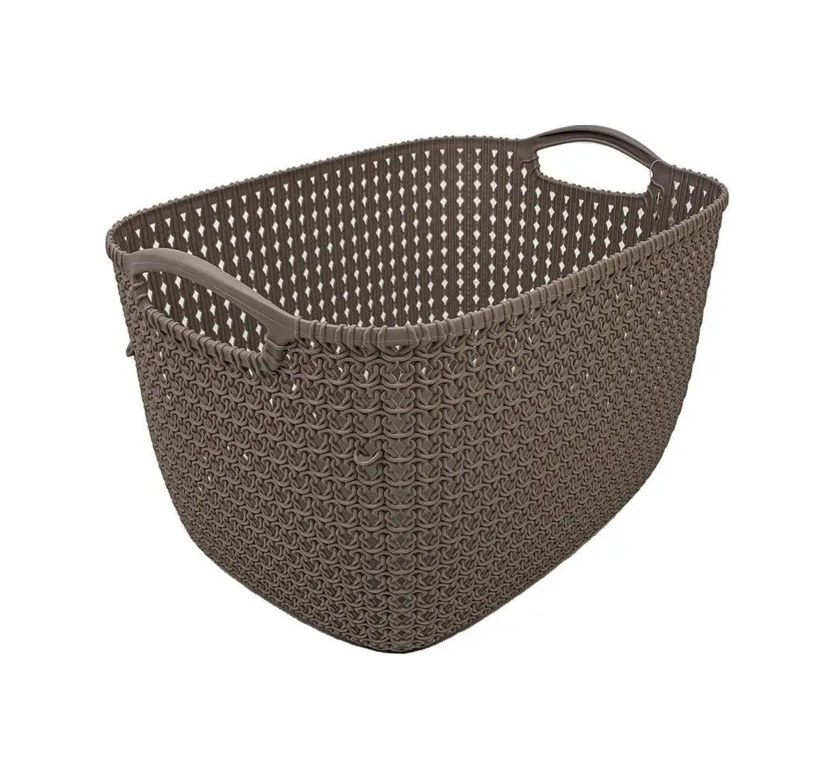 Elfplast Örgü Sepet 19 L 148978181 Gri-kahverengi
