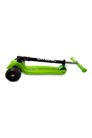 Dynamic Grande 3 Teker Katlanabilir Işıklı Scooter - Yeşil
