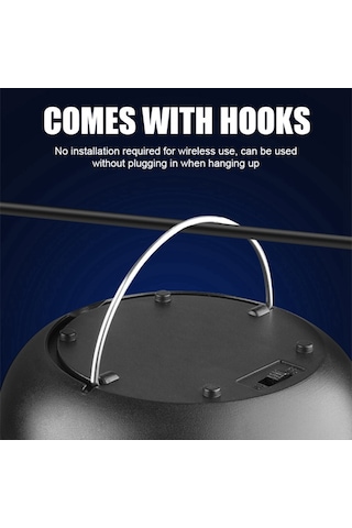 Xurunkeji Piknik, Parti, Restoran Ve Barbekü İçin Masa Sinek Kovucu Fan, Böcek Önleyici Işıklı İç Mekan Dış Mekan