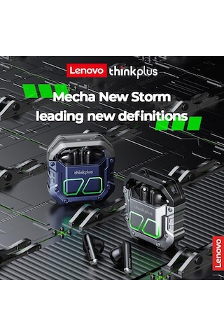Lenovo XT81 TWS Bluetooth 5.3 Mikrofonlu Kablosuz Kulaklık Siyah