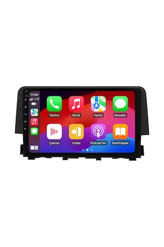 Honda Civic Fc5 Android Multimedya Sistemi 2016-2021 Crv4146xp