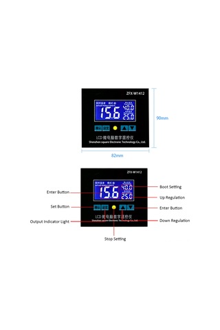 Youmex Dijital Sıcaklık Kontrol Cihazı 0.1 C Hassasiyetli Mikroişlemci İle 220v, -50 C 110 C Aralığında