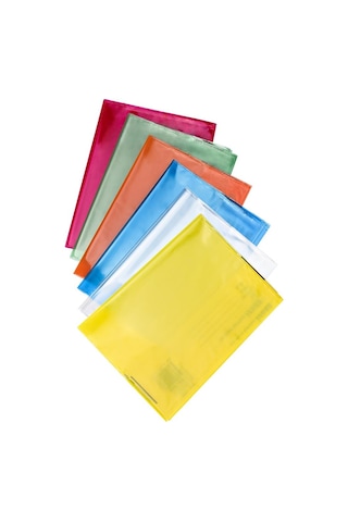 Brons A5 Bantlı Hazır Defter Kabı 10 Lu Set Karışık Renk Br-458