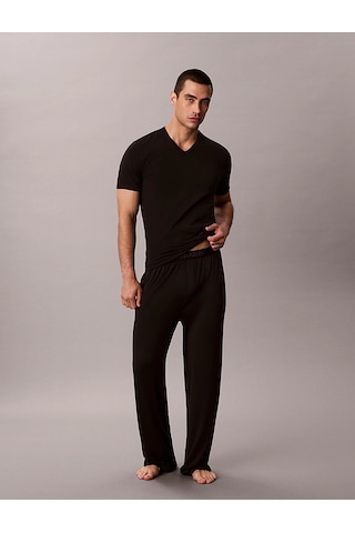 Calvin Klein Erkek Marka Logolu Günlük Kullanıma Uygun Siyah T-shirt Lv00nb4186 Ub1
