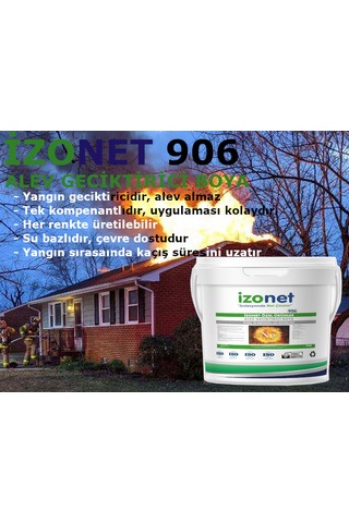 İzonet 906 Alev Geciktirici 18 Kg