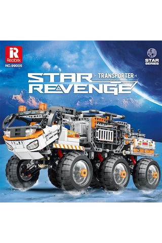 Reobrix 99005 Star Revenge :transporter Kumanda&motorlu Yaratıcı Yapı Blok Seti Building Blocks - 1758 Parça
