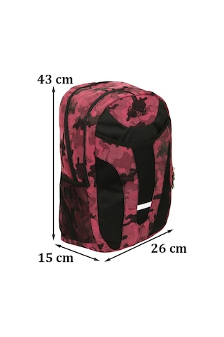 Cambridge Polo Club Kadın Sırt Çantası Yandan Cepli-Pembe