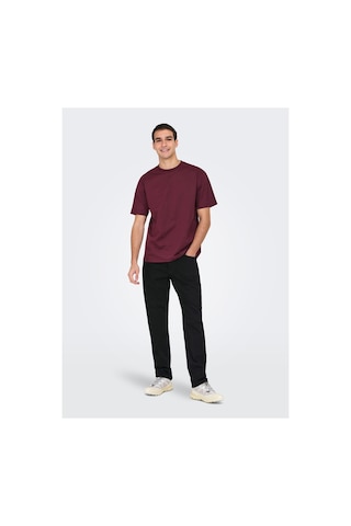 Only & Sons Orta Bel Rahat Siyah Erkek Denim Pantolon Onsedge Stay Black 3425 Azg Dnm Noo Siyah