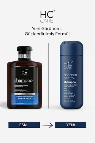Hc Care Kepekli Saçlar İçin Şampuan 300 ML