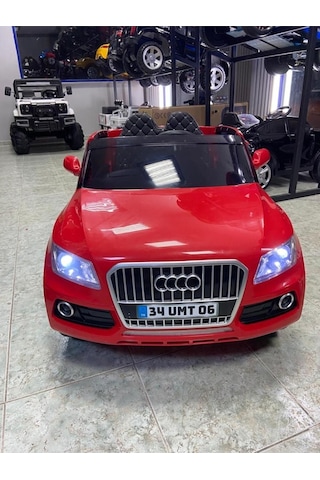 Öykü Bebek Dünyası Uzaktan Kumandalı Akülü Araba 437 Audi Kırmızı