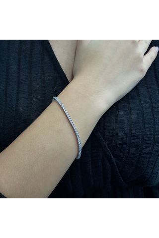 Lova 3,15 Karat Pırlanta Su Yolu Bileklik - 4040010