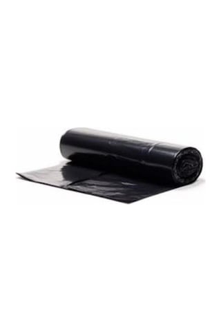 600 Adet 60 Rulo Jumbo Boy Çöp Poşeti 80x110 Cm 60 Rulo Siyah Çöp Torbası