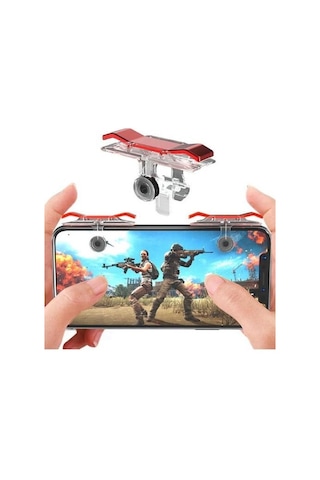 Streak Pubg E9 Telefonlar Için Oyun Adaptörü Ikili Ateş Tetik Düğme