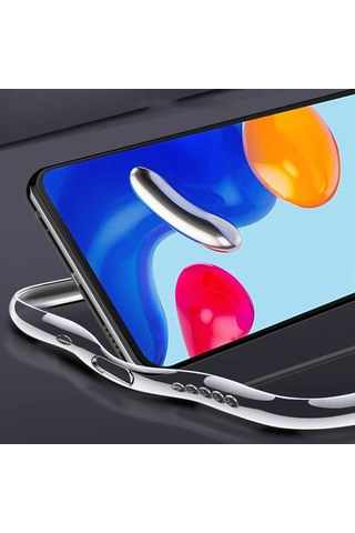 Xiaomi Redmi Note 11S Global Kilif Seffaf Silikon Hibrit Case Kap 541240448