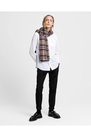 Gant Erkek Beyaz Regular Fit Gömlek Düz 3046400.110 (383992978) Beyaz