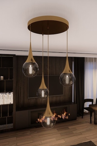 Liora Modern Su Damlası Avize - Şık Ve Minimalist Led Sarkıt Aydı 1 ADET
