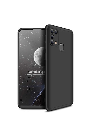 Galaxy M31 Kılıf Zore Ays Kapak Siyah