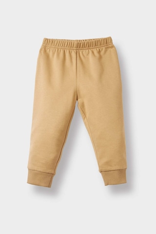 Defacto Erkek Bebek 2li Takım Baskılı Sweatshirt Eşofman Altı E8985a525aubg109 Bej