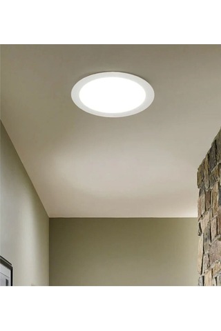 Ack-ap01-01230 12 W Yuvarlak Sıva Altı Led Panel 6500k Beyaz Beyaz